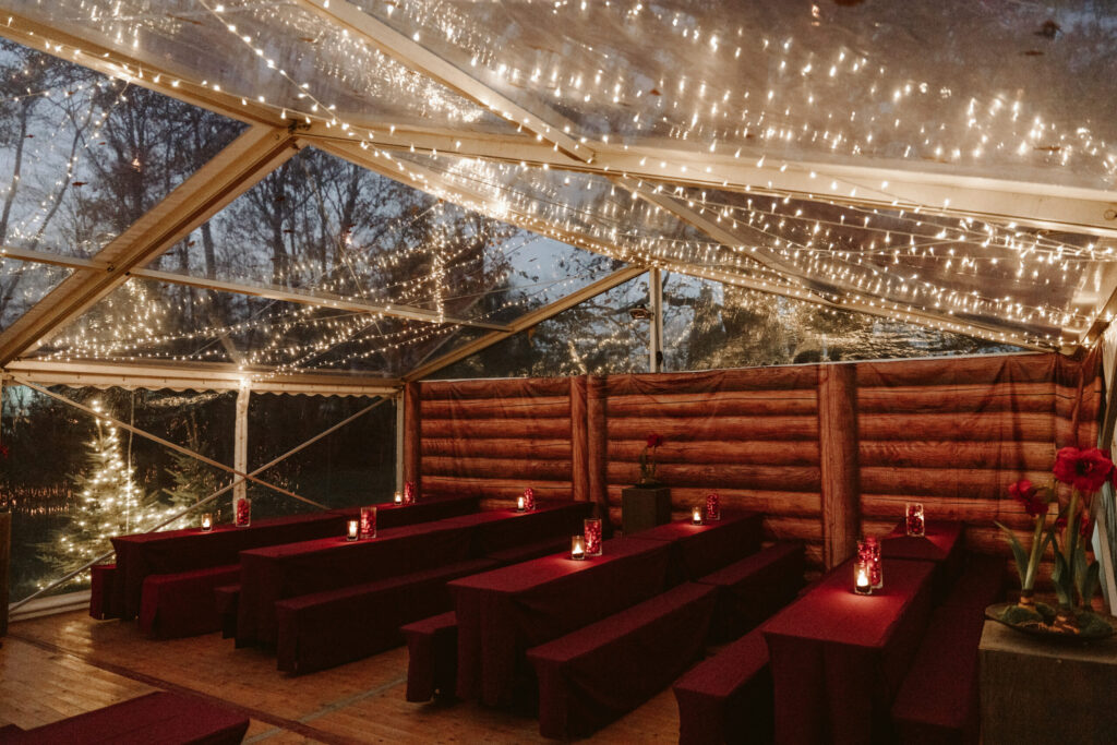 Festlicher Sternenhimmel auf Bombecks Hof
