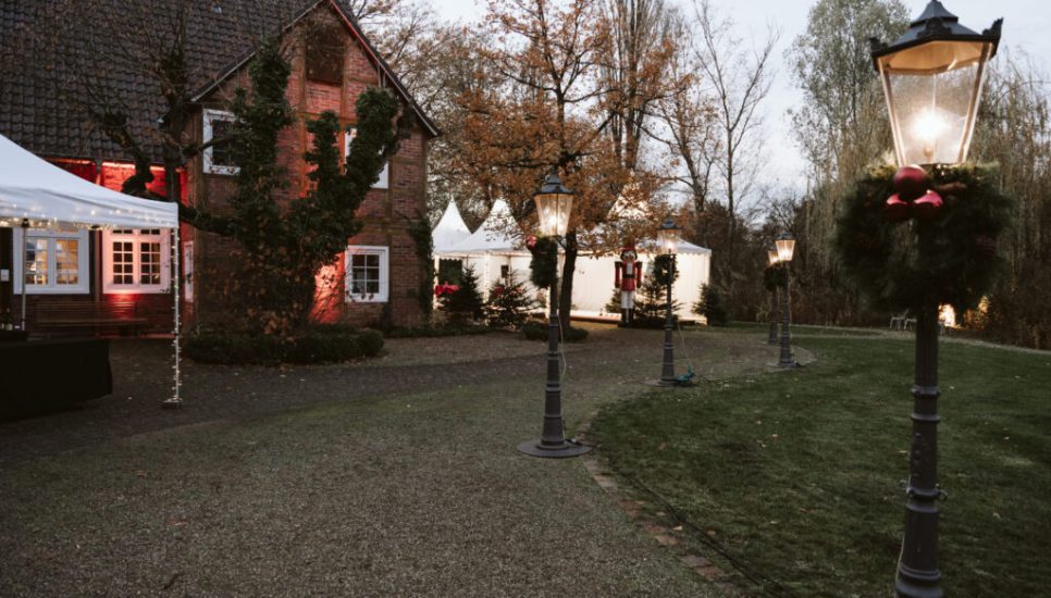 Wintermarkt als Weihnachtsfeier auf Bombecks Hof