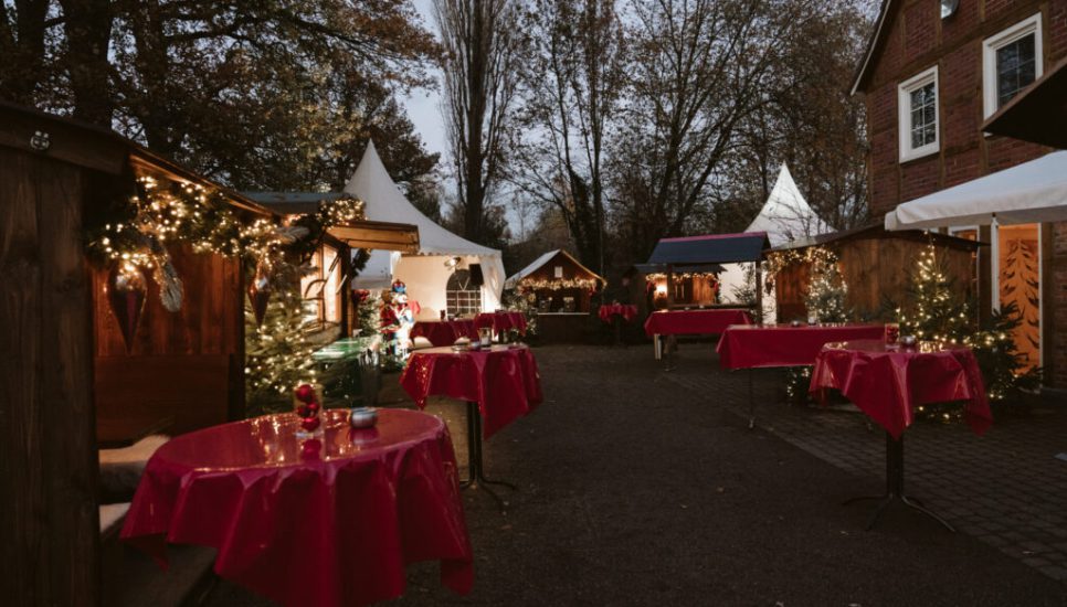 Wintermarkt auf Bombecks Hof Firmenweihnachtsfeier