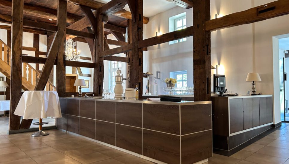 Theke bei Bombecks Hof einer Location Rheda-Wiedenbrück